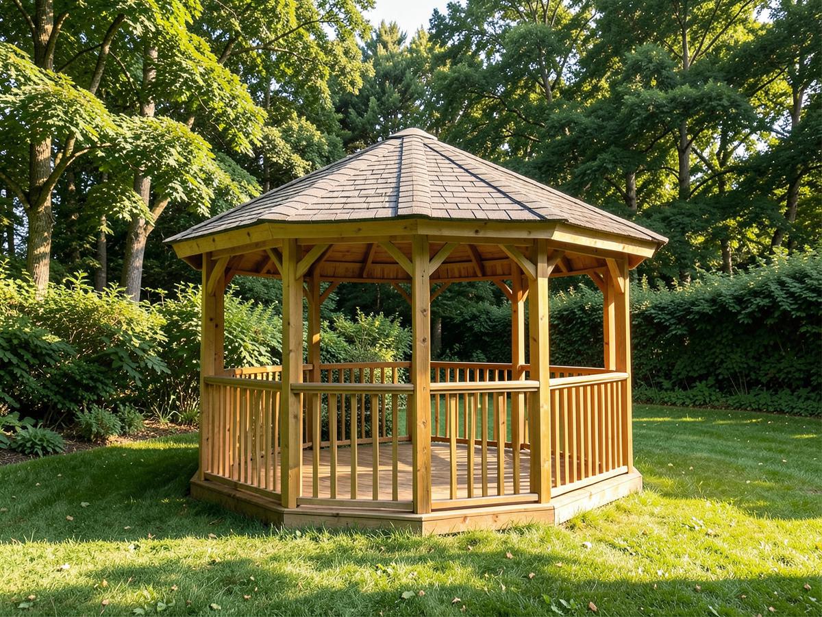 Garden Gazebos handcrafted in timber