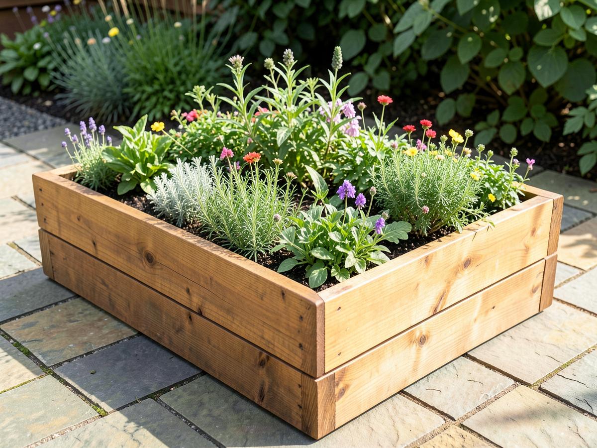 Garden Planters handcrafted in timber
